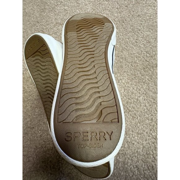 Sperry Womens White Crest Twin Gore Boat Shoes Sneakers Slip-On Size 9.5 NEW - Picture 4 of 7